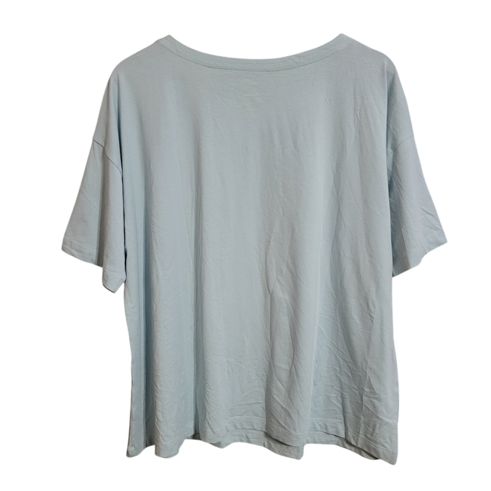 J. Jill Tees Short Sleeve Elbow Length Lot of 2 Blue and Gray Size XL Petite - Picture 6 of 7